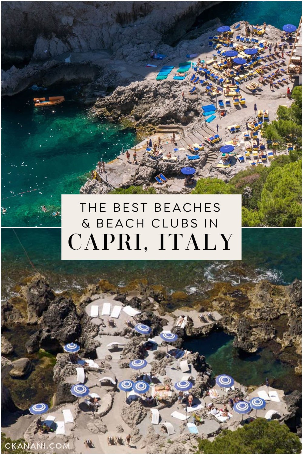 The best beaches in Capri (and beach clubs in Capri). things to do in Capri Italy, Capri things to do, Capri holiday, Capri itinerary, Amalfi Coast Italy, Italy destinations, Italy itinerary