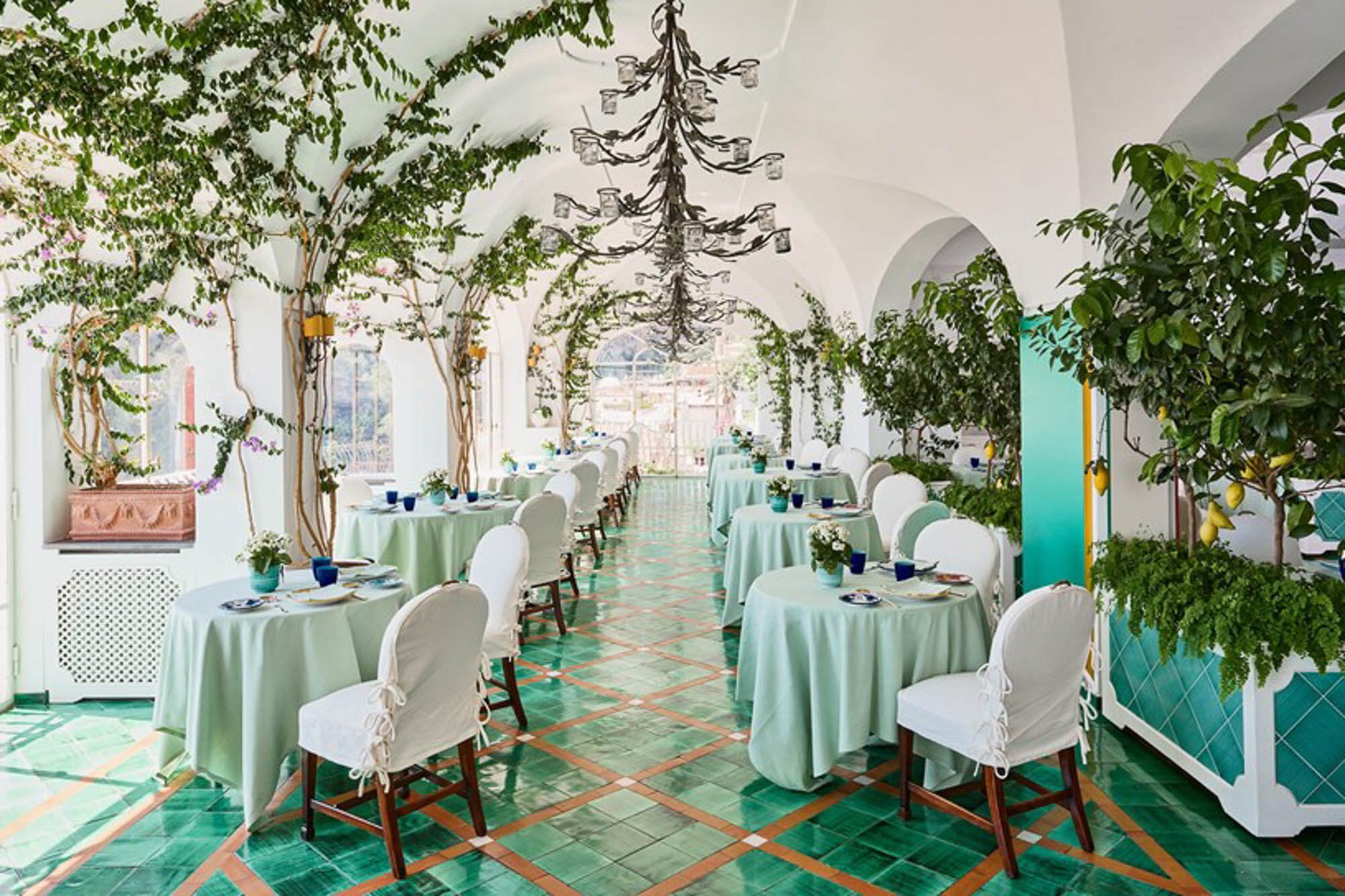 Michelin-starred La Sponda is not just home to a beautiful venue, but is also unquestionably one of the best restaurants in Positano