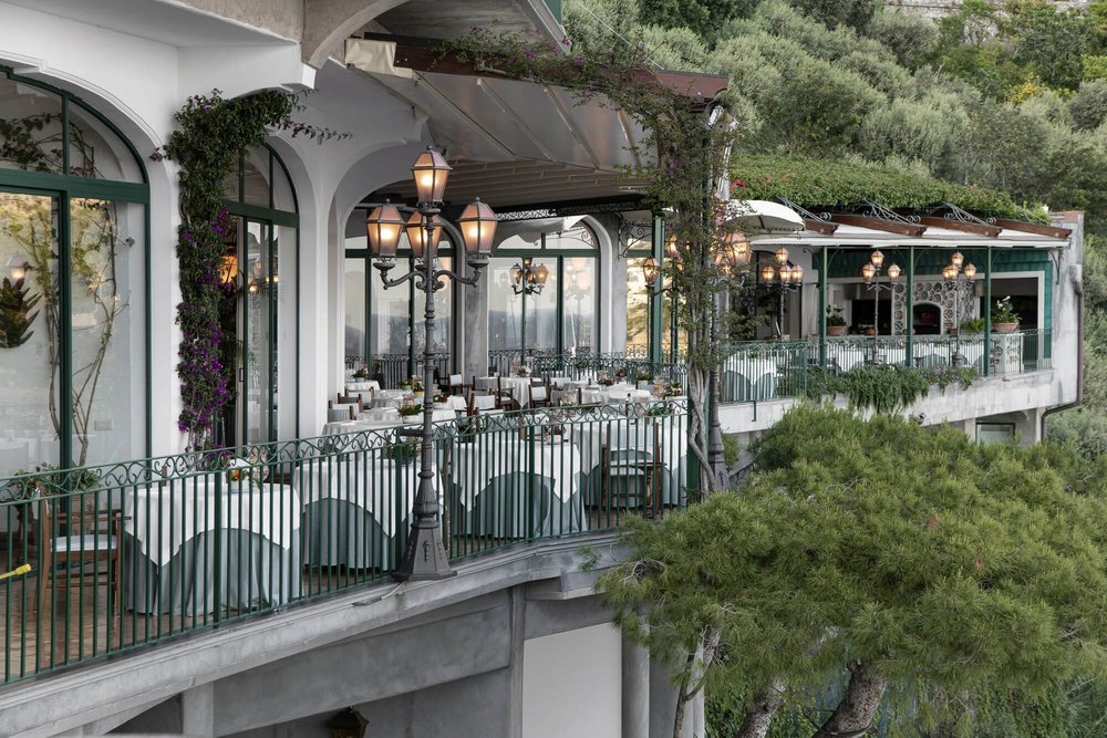 Zass Positano is the Michelin-starred restaurant inside the beautiful 5 star Il San Pietro di Positano.