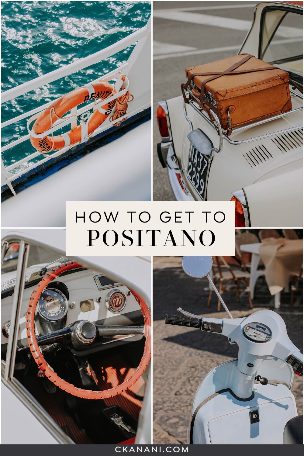 A detailed guide on how to get to Positano Italy. From Rome to Positano, from Naples to Positano, from Sorrento to Positano, and more. Positano travel guide, Positano itinerary