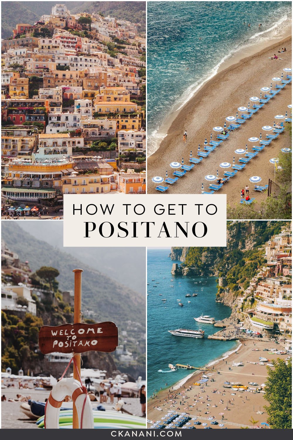 A detailed guide on how to get to Positano Italy. From Rome to Positano, from Naples to Positano, from Sorrento to Positano, and more. Positano travel guide, Positano itinerary