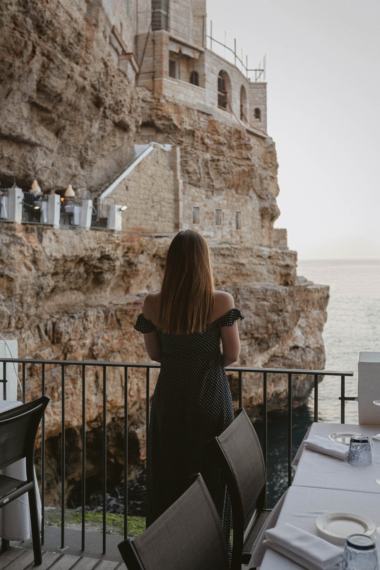 Views from Grotta Palazzese Italian cave restaurant