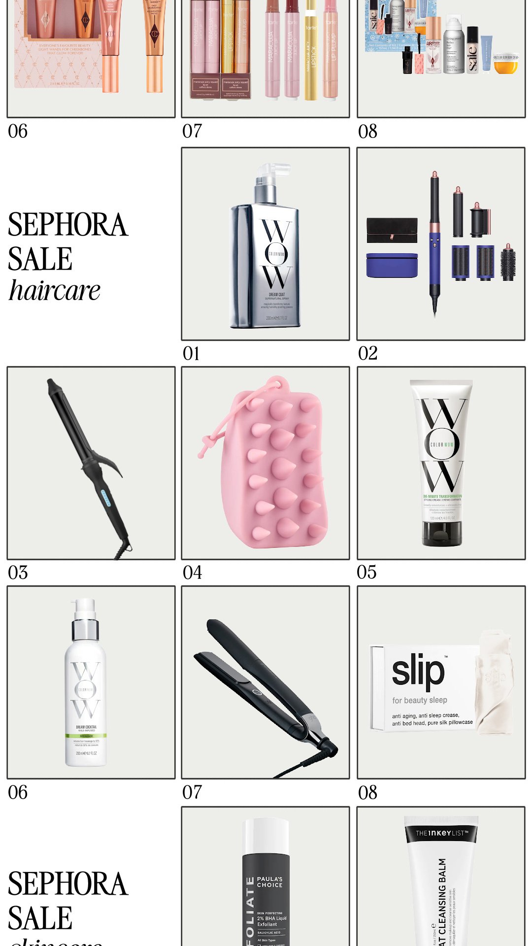 Sephora sale: the best haircare. Hair styles, hair styling, hair tips, hair straightener, hair products, hair health, hair care, hair tutorial, hair cream