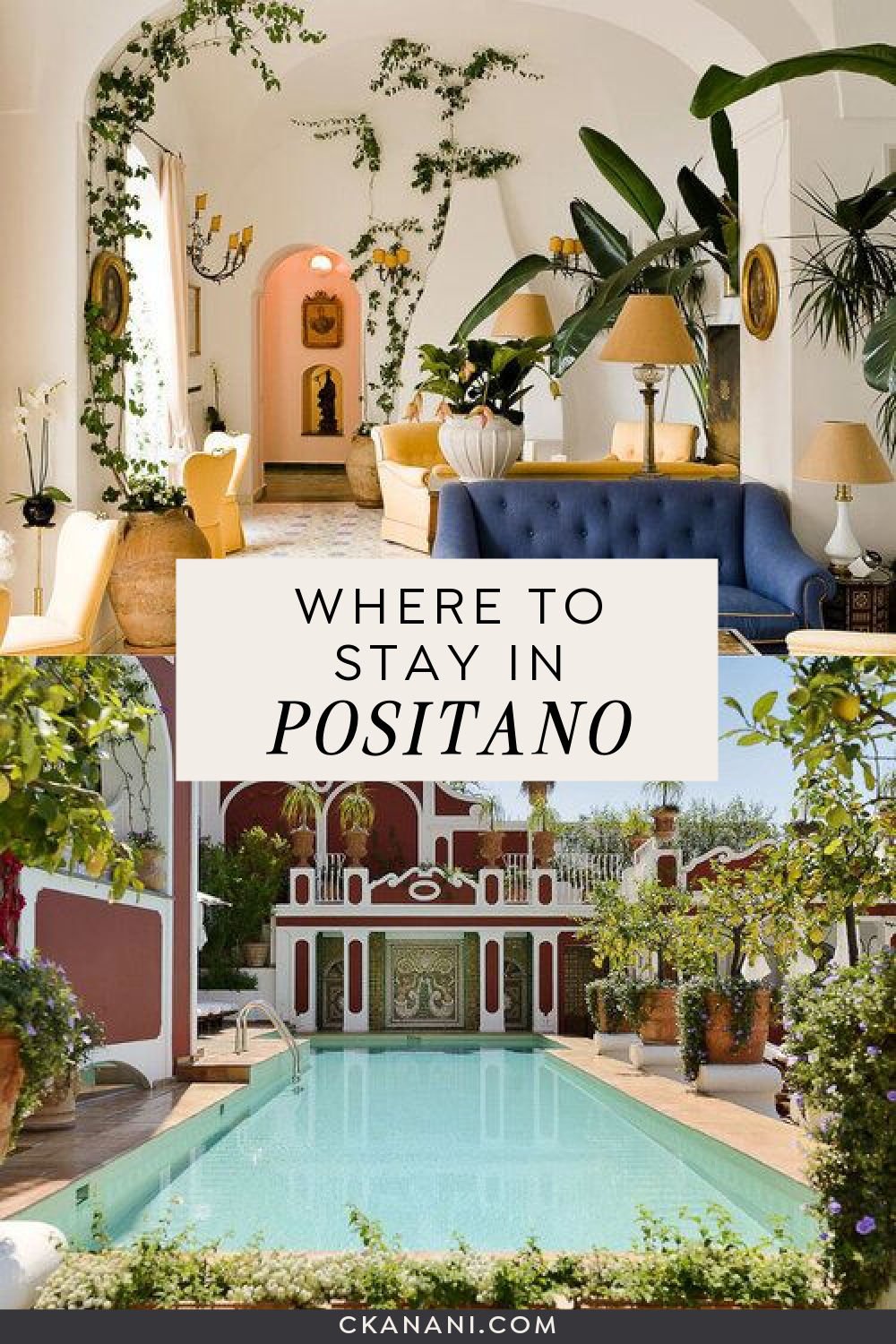 Wondering where to stay in Positano? Here are the best options including luxury hotels, hotels with pool, the best views, restaurants, and more! Positano travel tips, Positano vacation, Positano guide