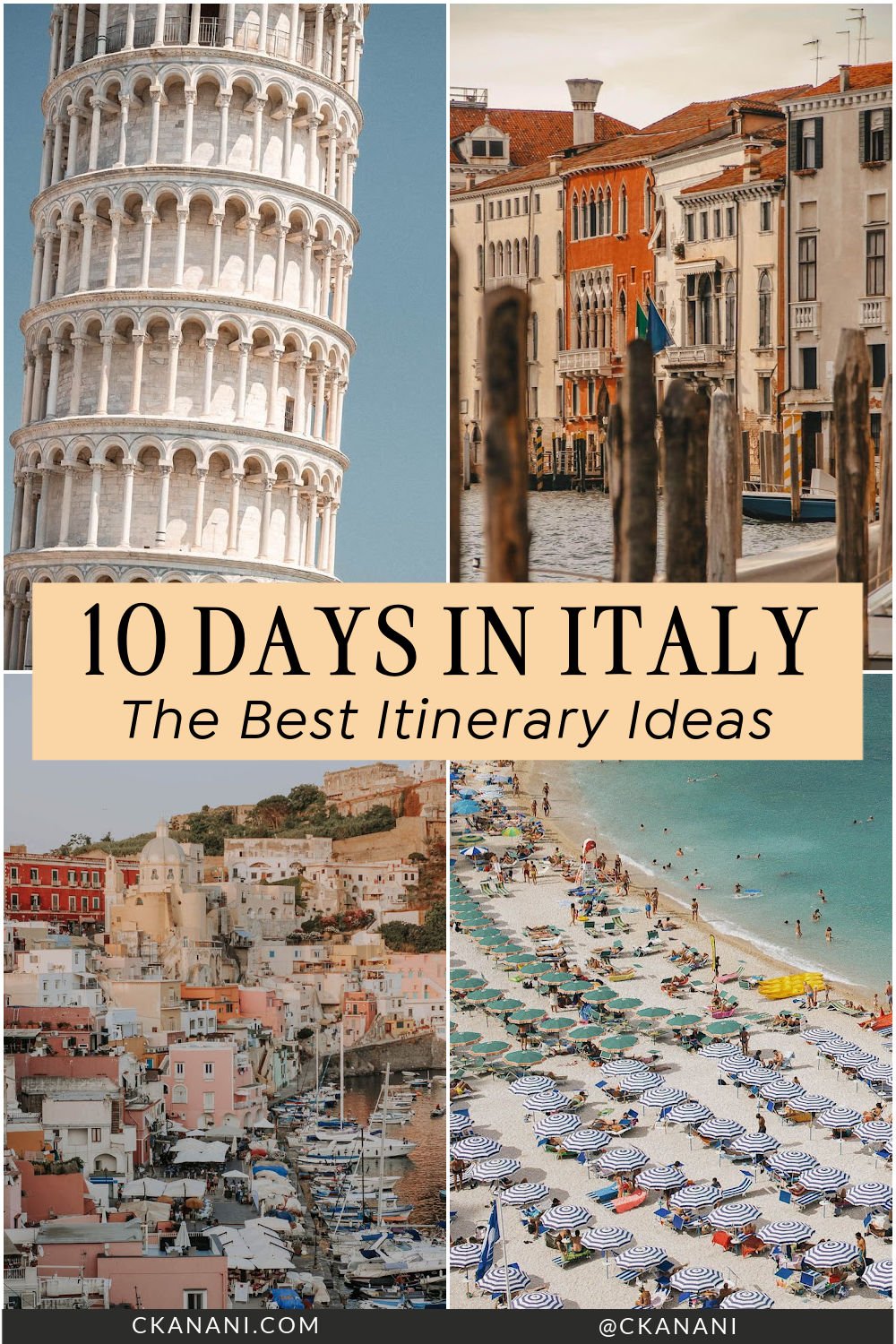 The best Italy itinerary! How to spend 10 days in Italy. Italy travel tips, Italy traveling, Italy vacation, Italy travel guide, Italy trip, Italy vacations, Italy travel destinations, Italy trips