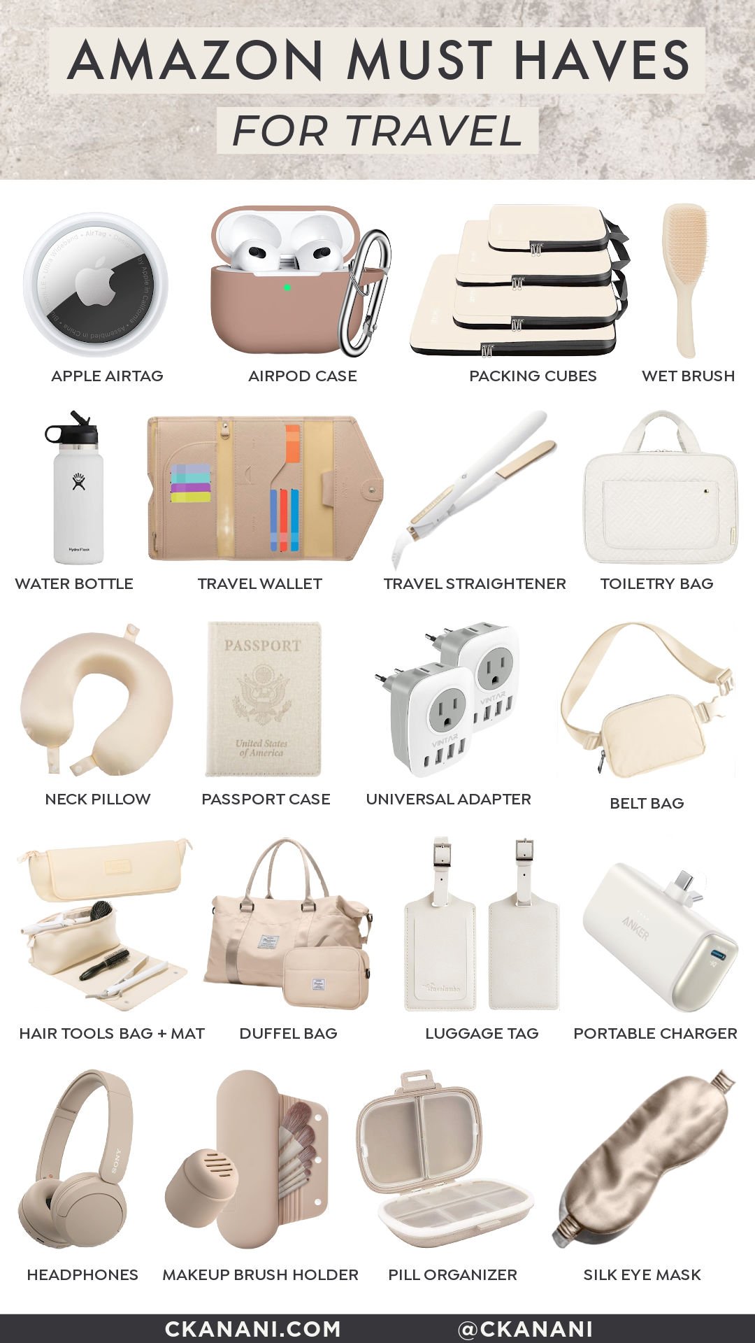 Top Travel Essentials  Must-Have Travel Accessories and Products