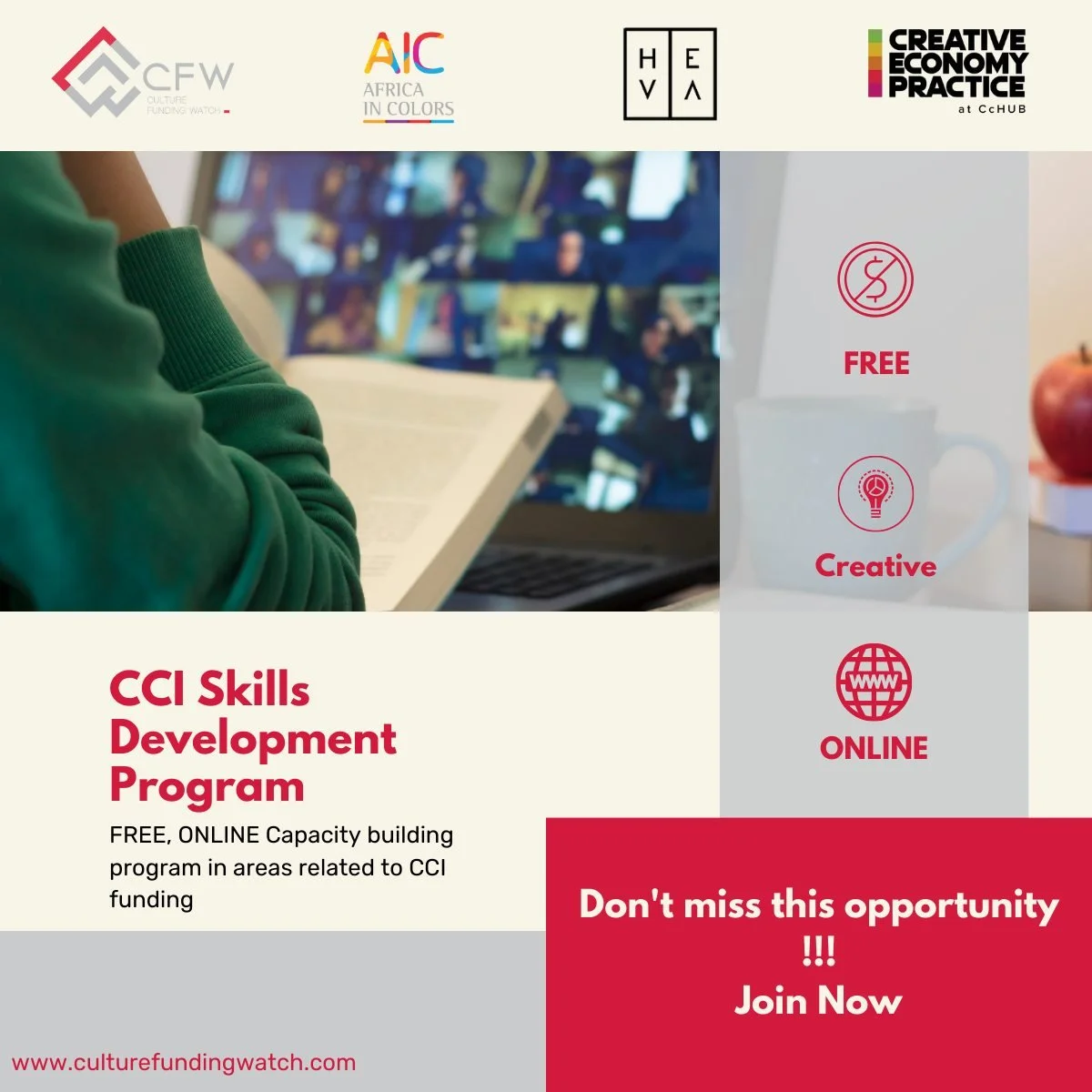 Capacity Building with The Creative and Cultural Industries Skills Development Program (CCI SDP)