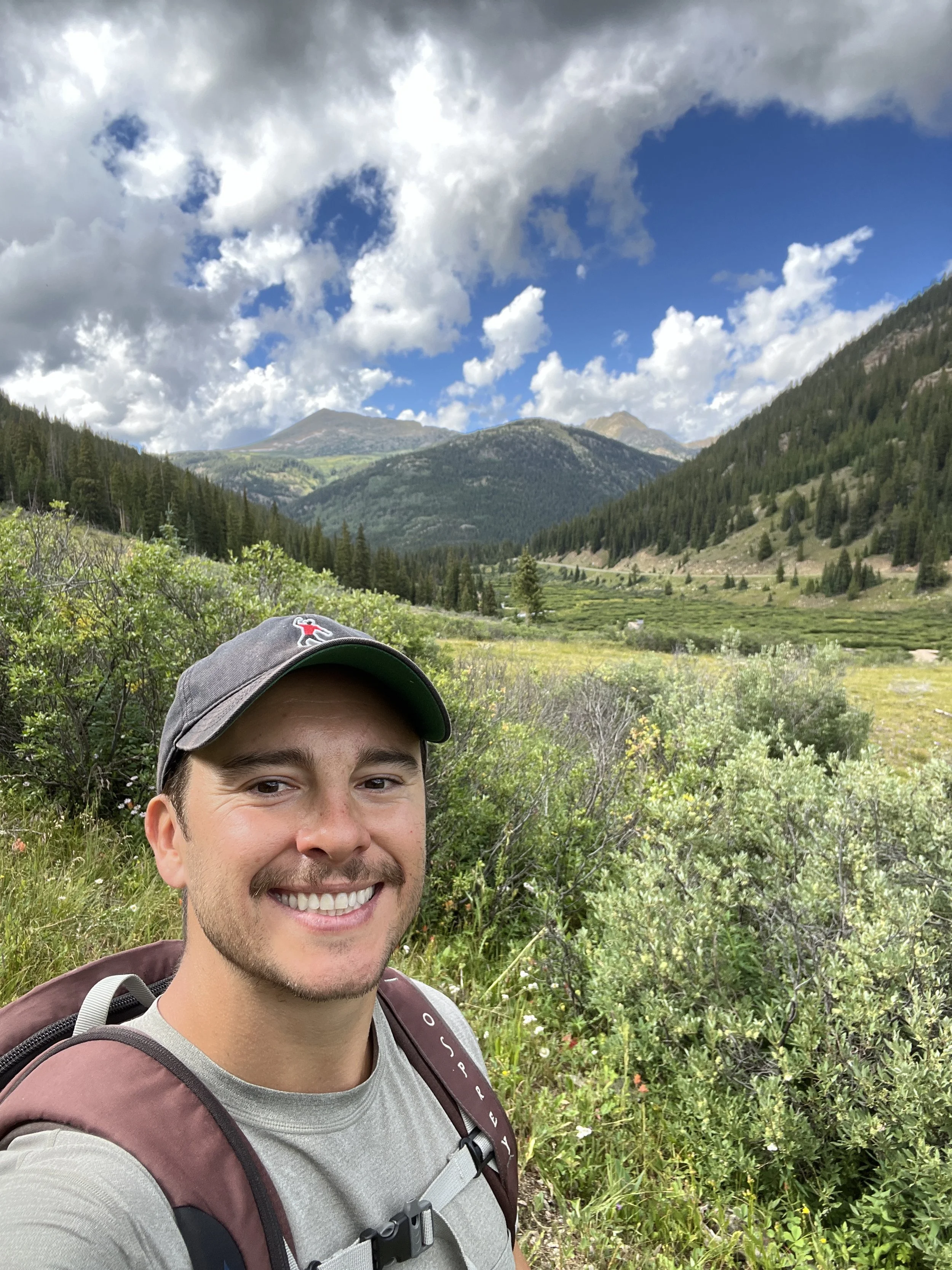 Sterling backpacking in the Rocky Mountains