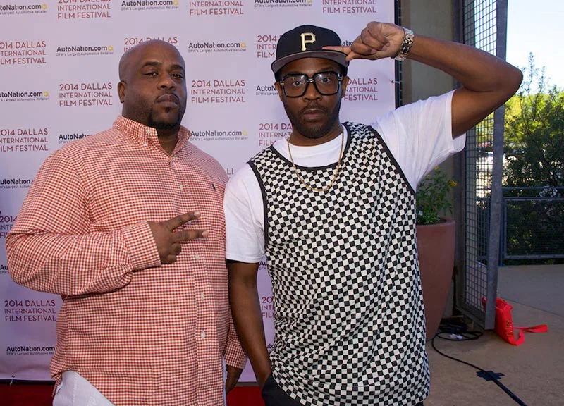 pictured about Aggtown (Arlington) Legend GYLO & PiKaHsSo on the Red Carpet photo by Anton Schlesinger of Centraltrack.com 