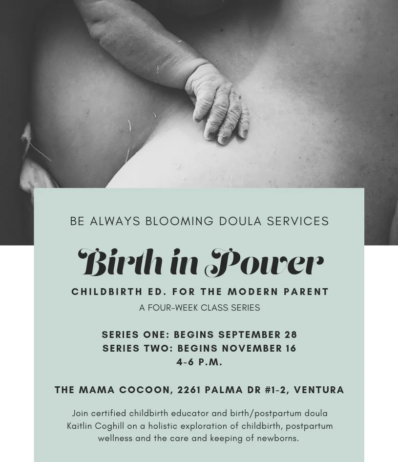childbirth education birth classes ventura