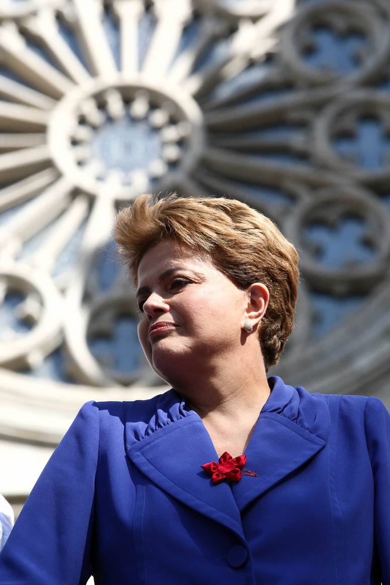  São Paulo, 07/07/2010, presidenta Dilma Roussef em campanha eleitoral da praça da Sé 