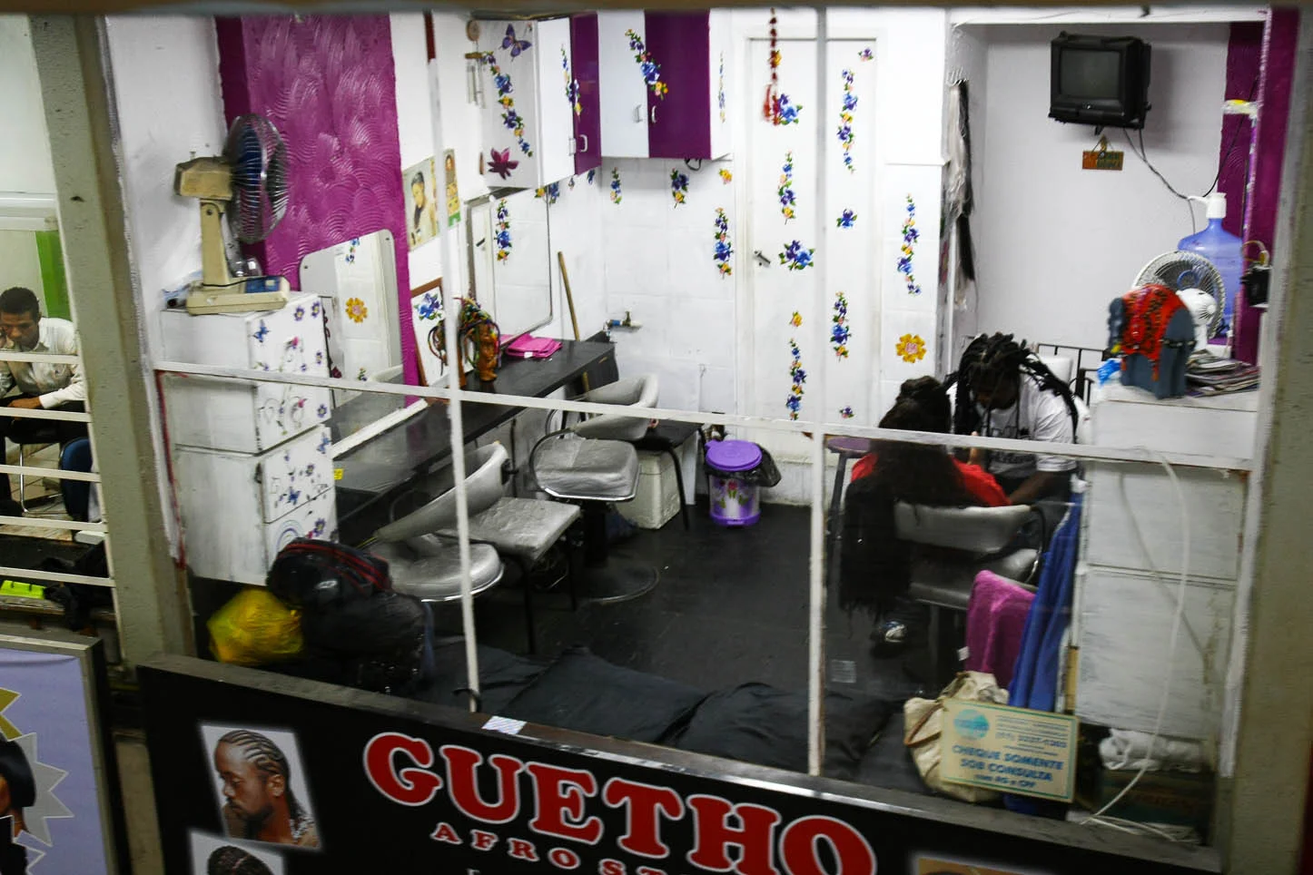 Cabeleireiro no centro