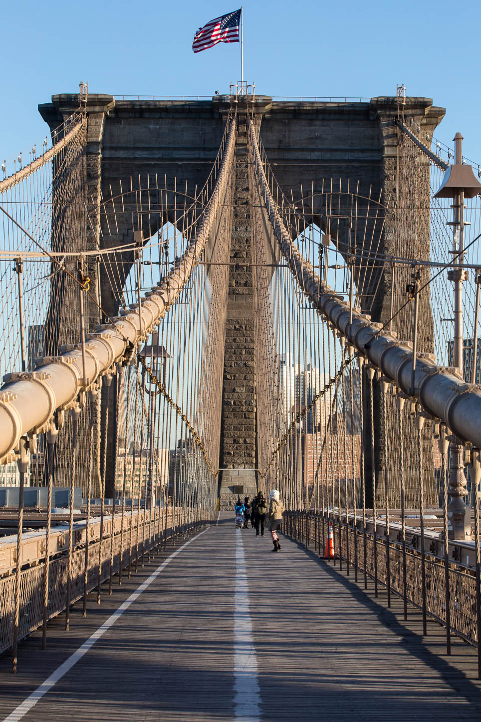  New York City, Brooklyn Bridge 