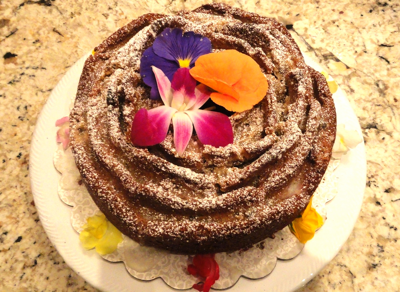 Spice Islands walnut cake