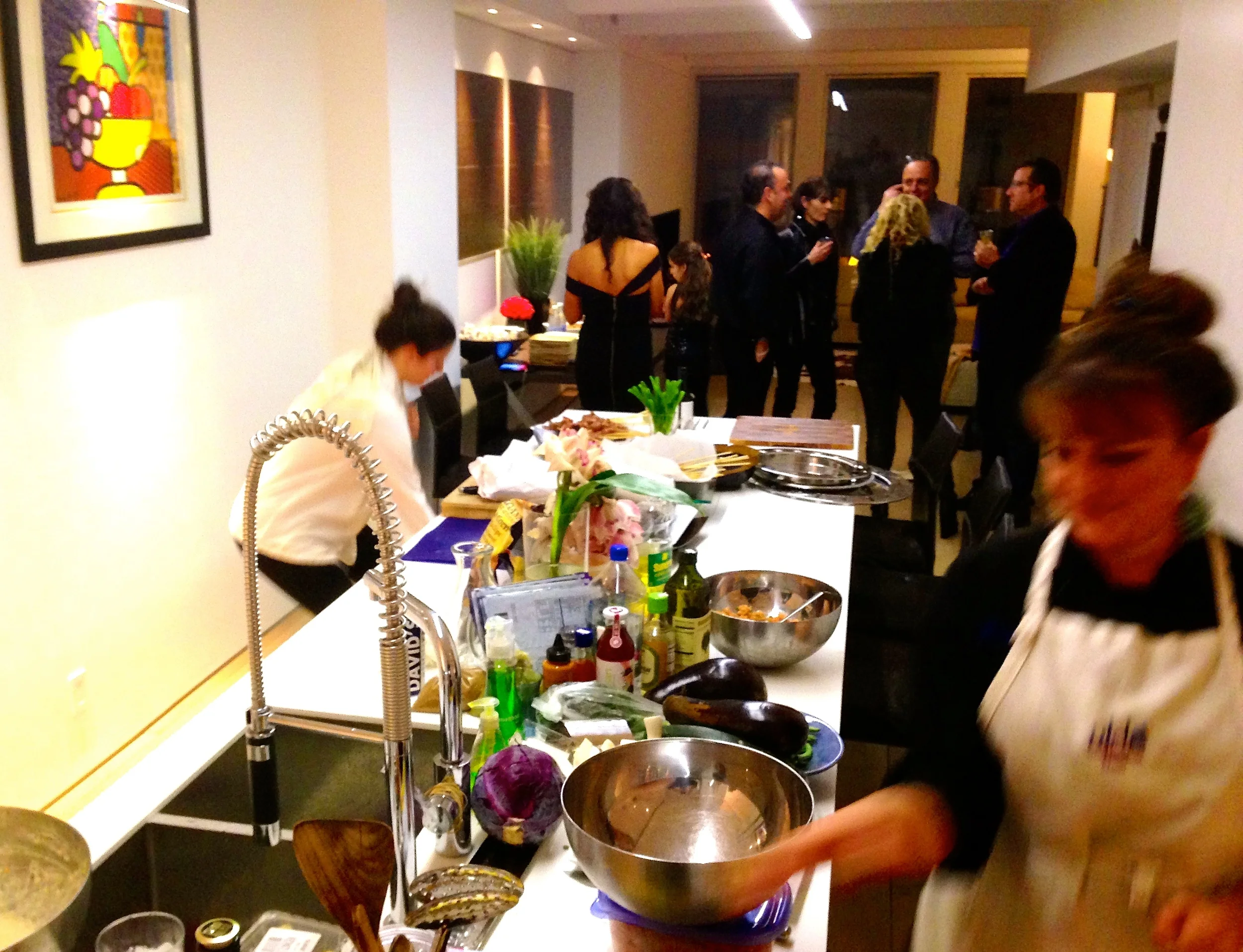 Sushi-themed birthday soiree