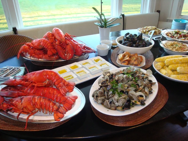 Hamptons clambake and lobster boil