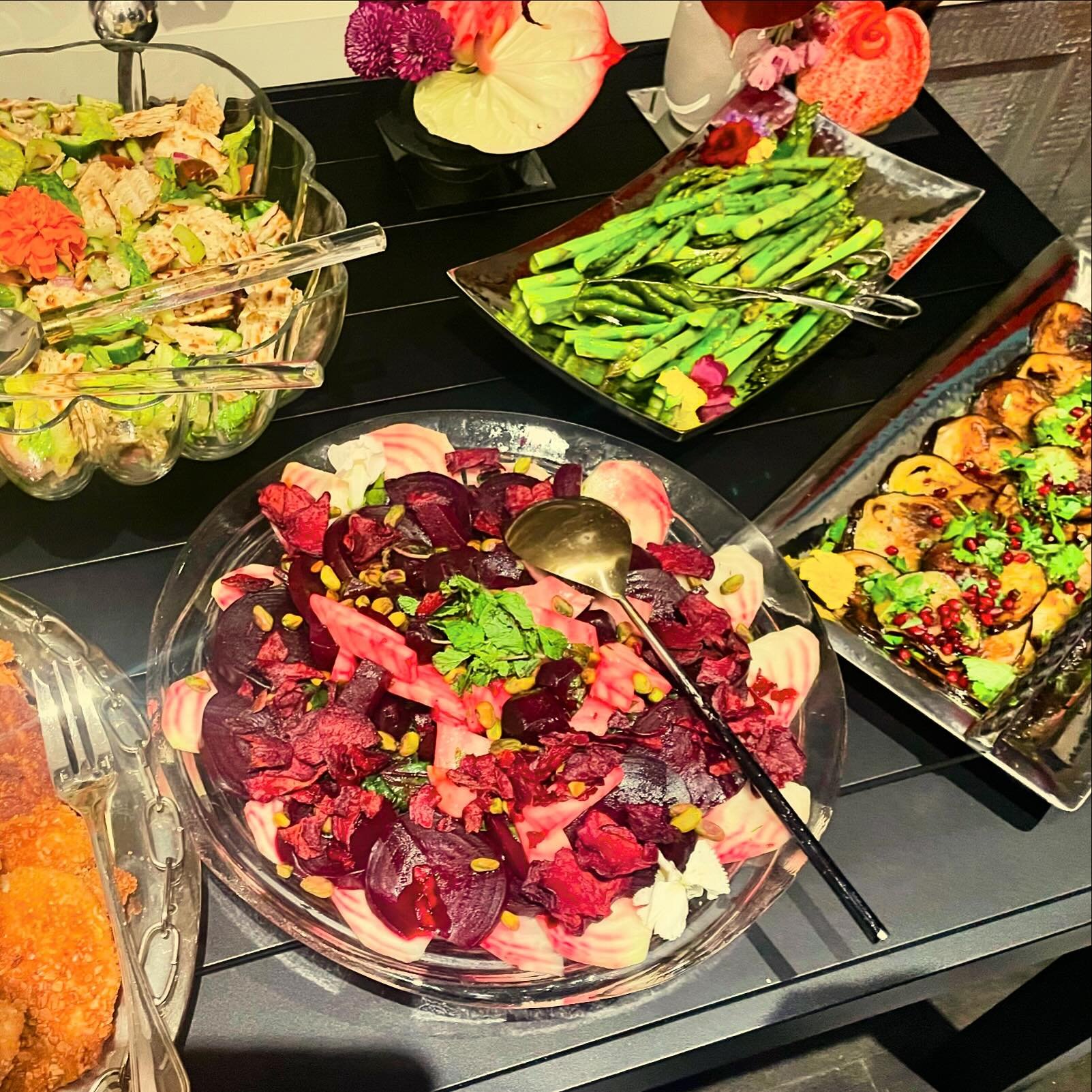 Passover buffet&hellip;#bluaubergine #fabulousfood #catering #privatechef #nycprivatechef