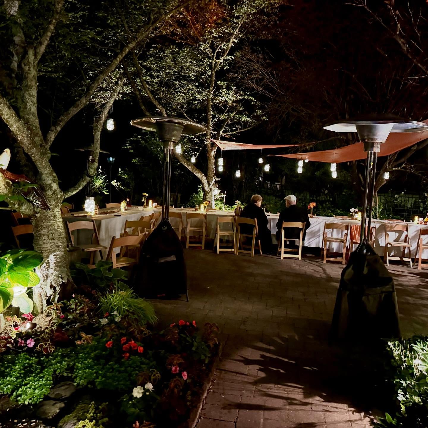 Magical setting for a party, tucked away in the woods outside of Princeton&hellip; #bluaubergine #catering #privateevents #privatechef #princeton #birthdaybash #anagram8