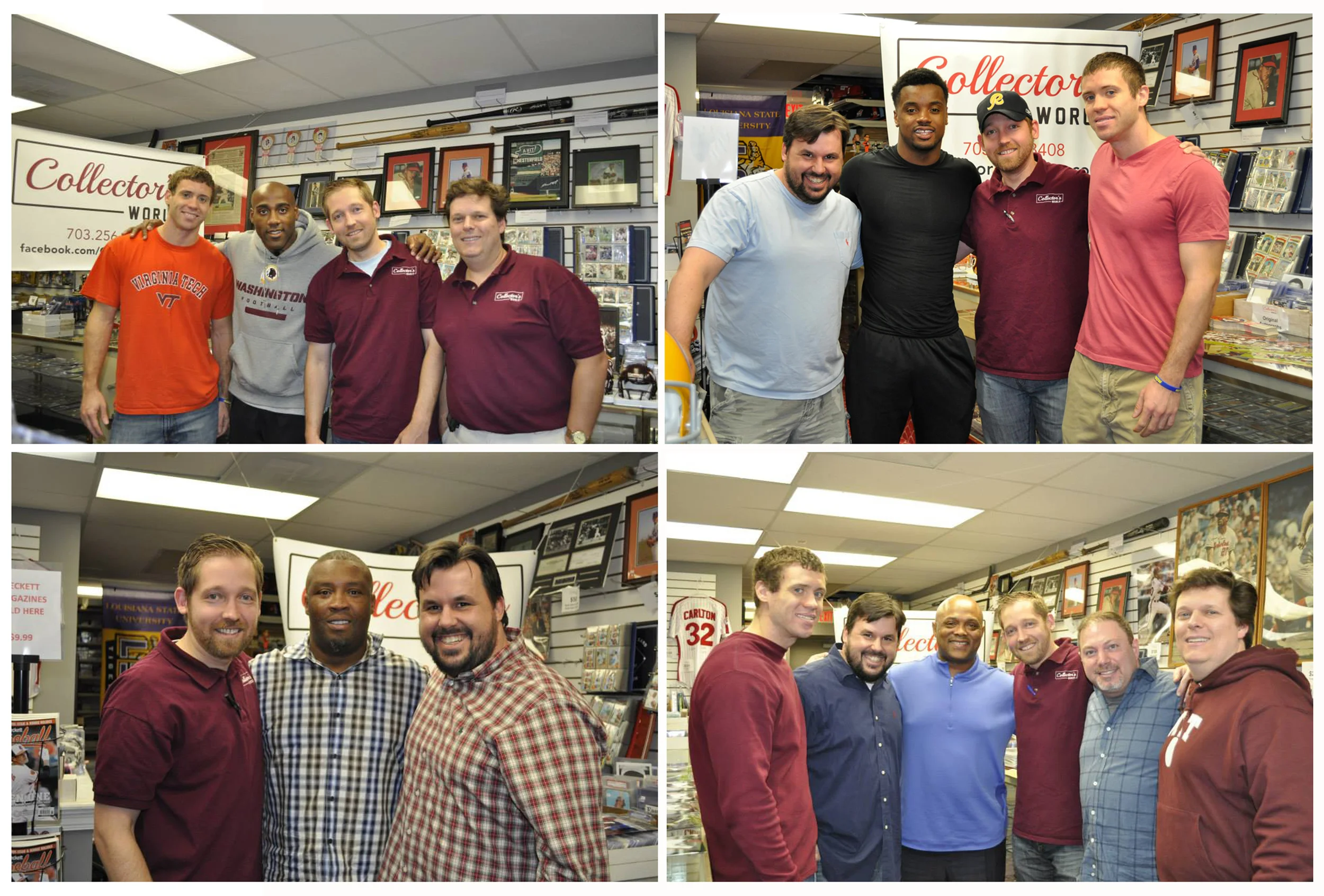 DeAngelo Hall, David Amerson, Ricky Sanders & Brian Mitchell