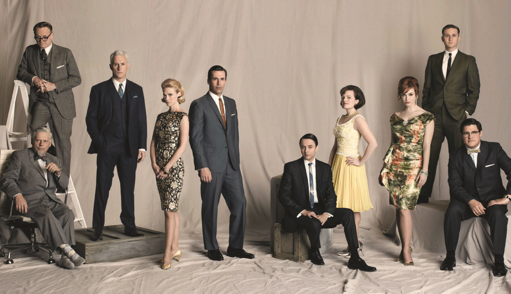The cast of Mad Men.