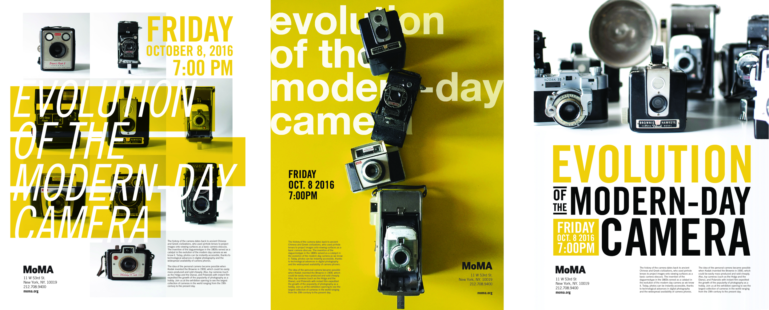 MoMA exhibition poster series.