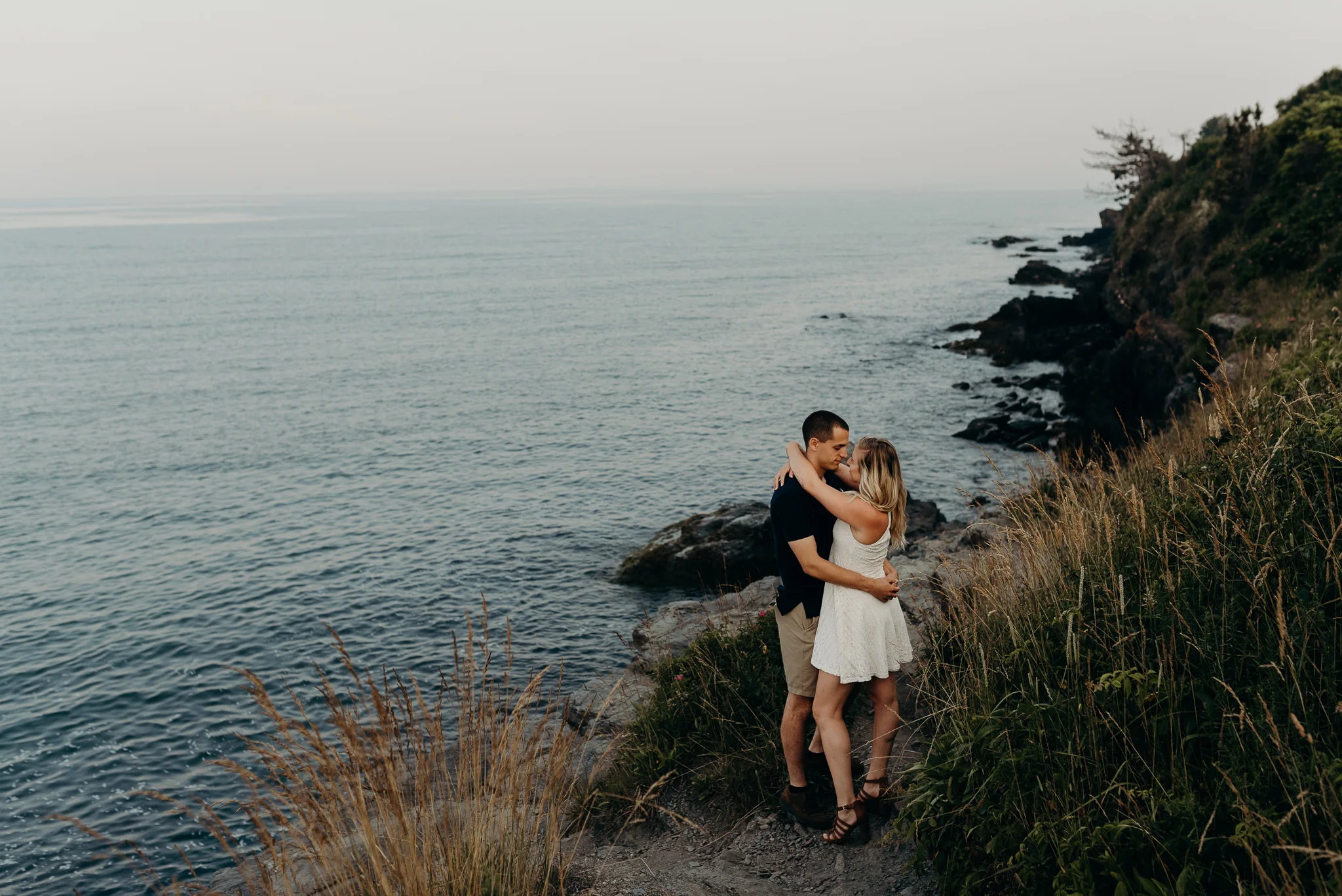 Newport Rhode Island Engagement Session New England