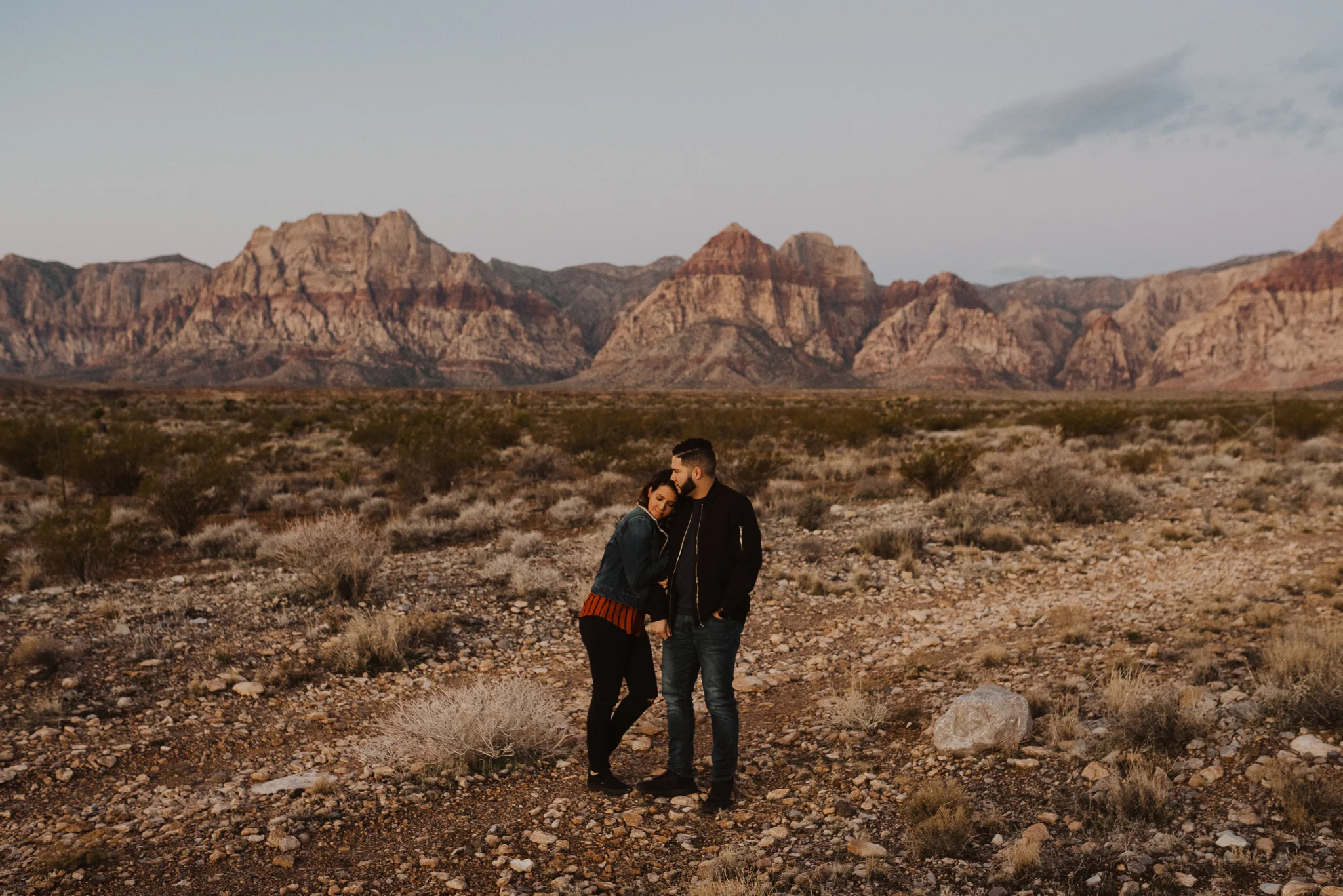 A photograph from our sunrise adventure session in Red Rock Canyon National Conservation Area.