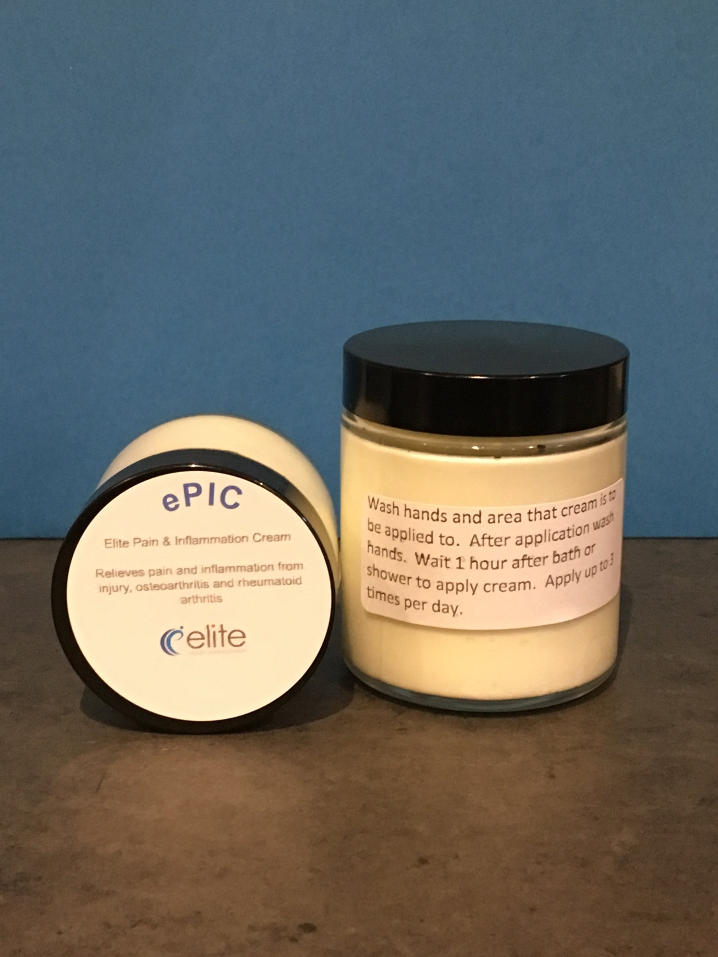Copy of ePIC - Elite Pain &amp; Inflammation Cream 