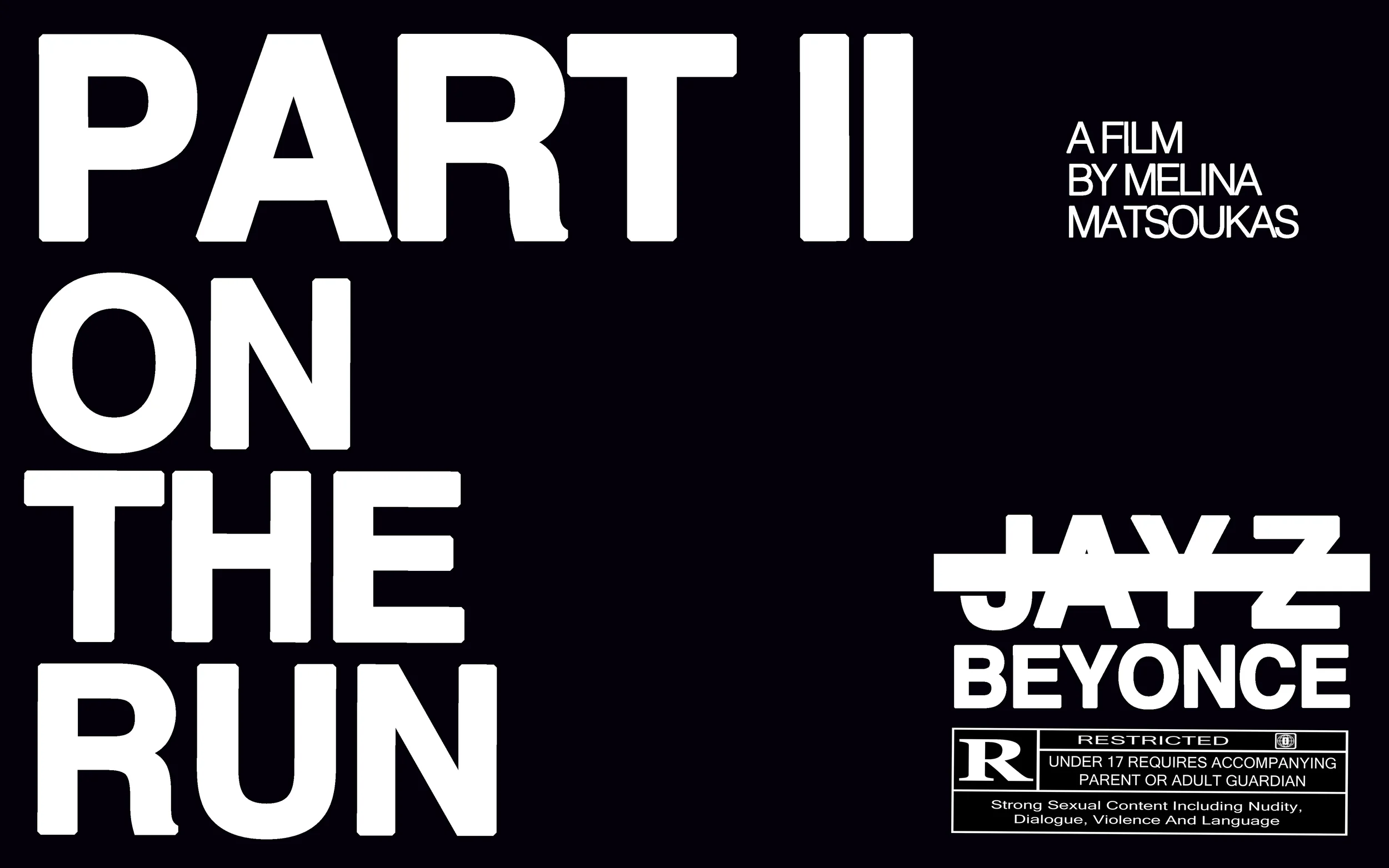 TREATMENT COVER FOR "PART II ON THE RUN"