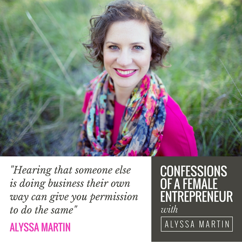 Talking about marching to the beat of your own entrepreneurial drum on the Confessions of a Female Entrepreneur podcast #confessionspodcast