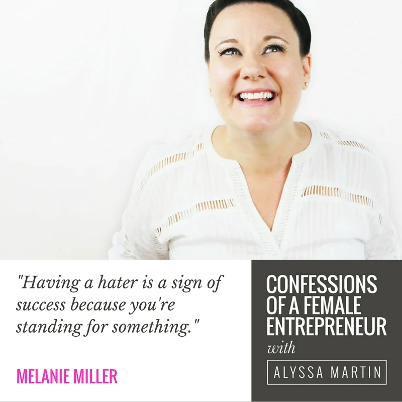 Talking profitable, liveable & loveable business with Melanie Miller on the Confessions of a Female Entrepreneur podcast #confessionspodcast