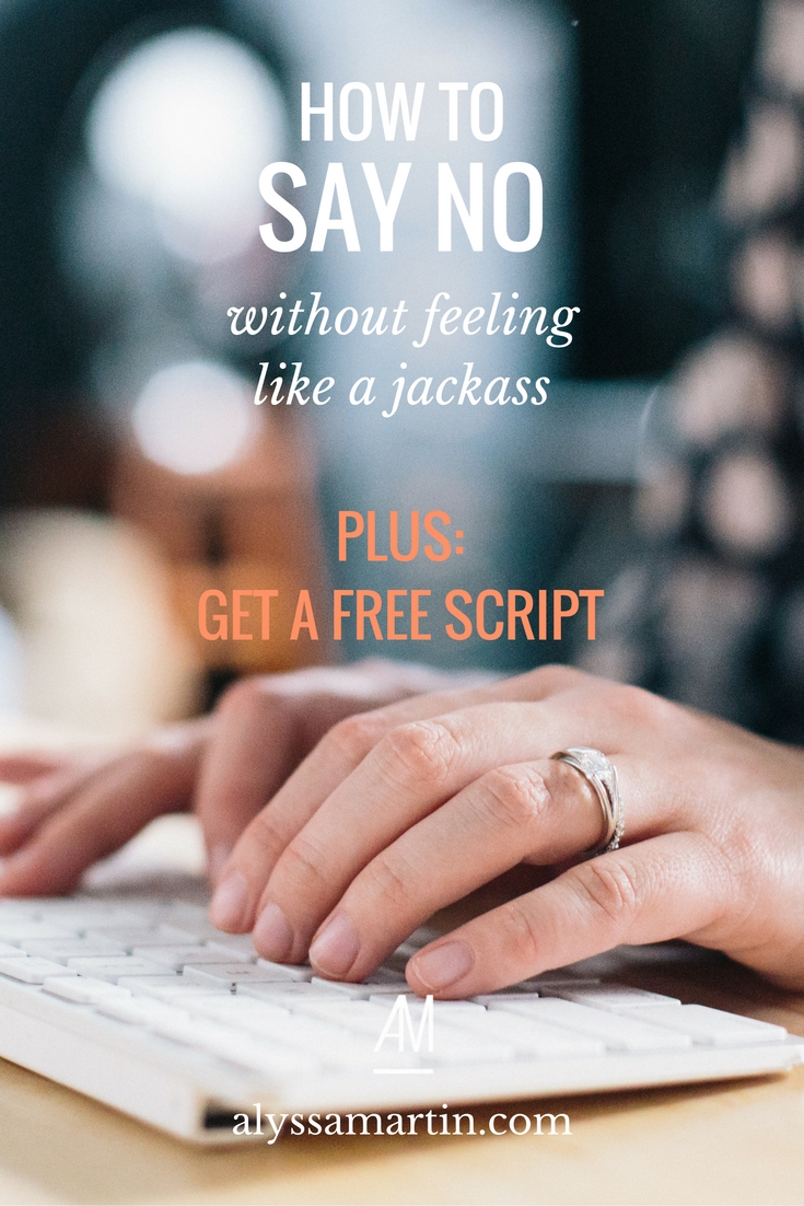No! It can be a scary word to say. You're worried that you'll offend someone. That you'll sound arrogant. That you'll lose the deal. That you're trigger an argument. That you'll spoilt the relationship. So instead, we say 'yes' when we mean 'no.' We take on more than we can handle. We overload ourselves out of fear of asserting our boundaries.
