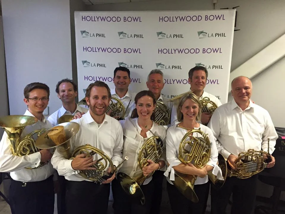 La Phil @ the Hollywood Bowl with Stephan Dohn, Sarah Willis and Tim Jones!!!