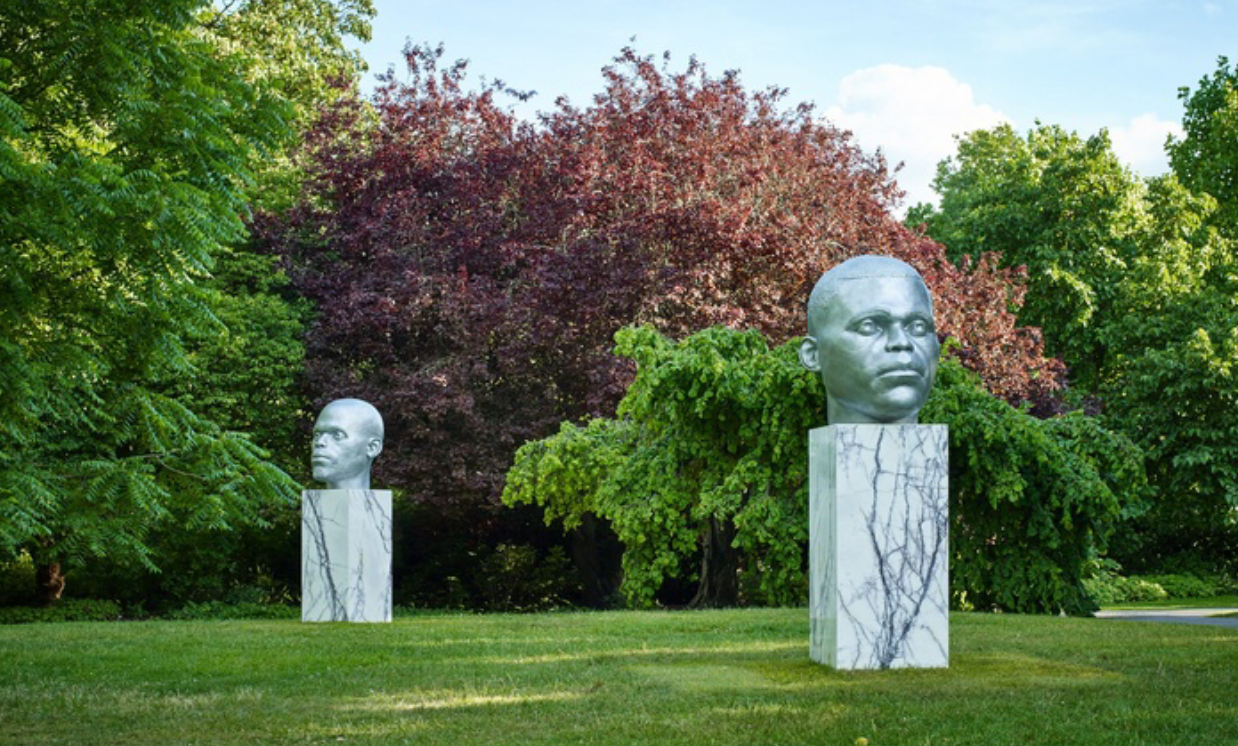 Thomas J. Price, Numen (Shifting Votive One, Two and Three) , 2016 in The Regent's Park, London