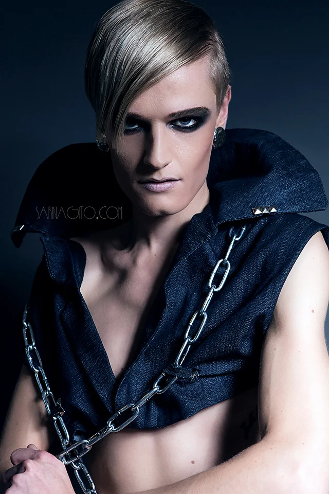 Model: Stephan Vermeulen - ANDROGYN MODELS || Stylist: David Sato || MUA/Photographer/PostProcess/Light: Sarina Gito