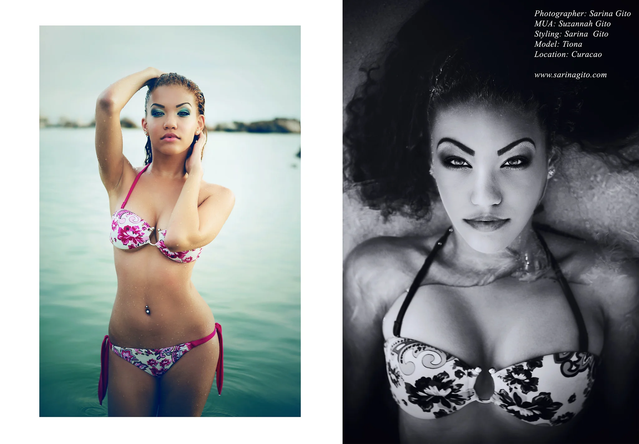 Photographer/PostProcessing: Sarina Gito | MakeUpArtist: Sue Gee | Model: Tiona. 2012. Curacao