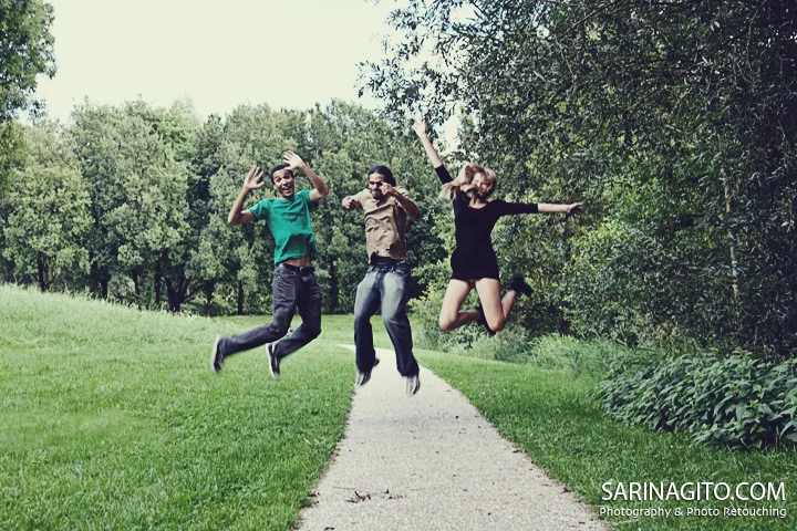 Of course i had to get the traditional signature ' jumping photo' during my shoots =) 