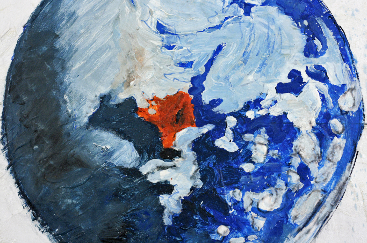Another Earth, 50 x 50 cm, acrylic colours on canvas 2015