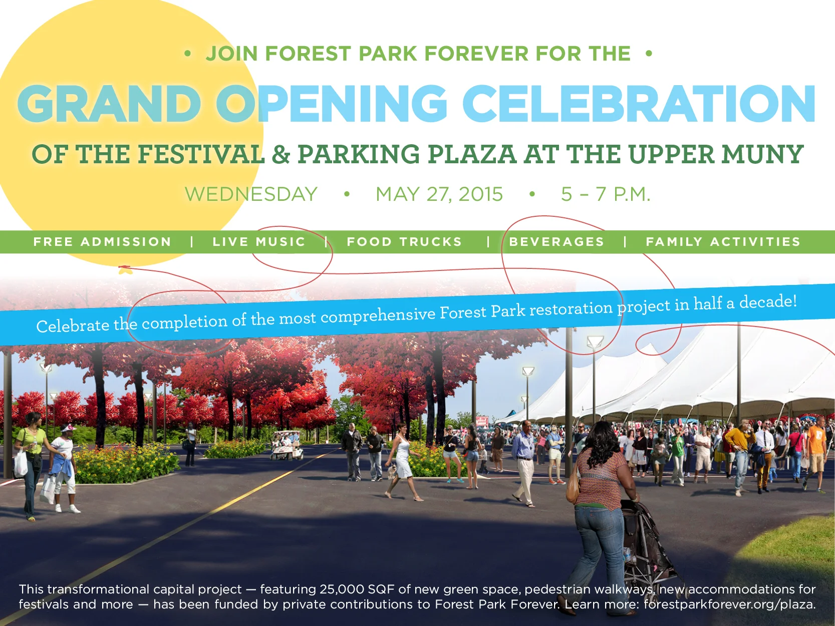 FPF to Host Grand Opening Celebration of the Festival & Parking Plaza on May 27, 2015