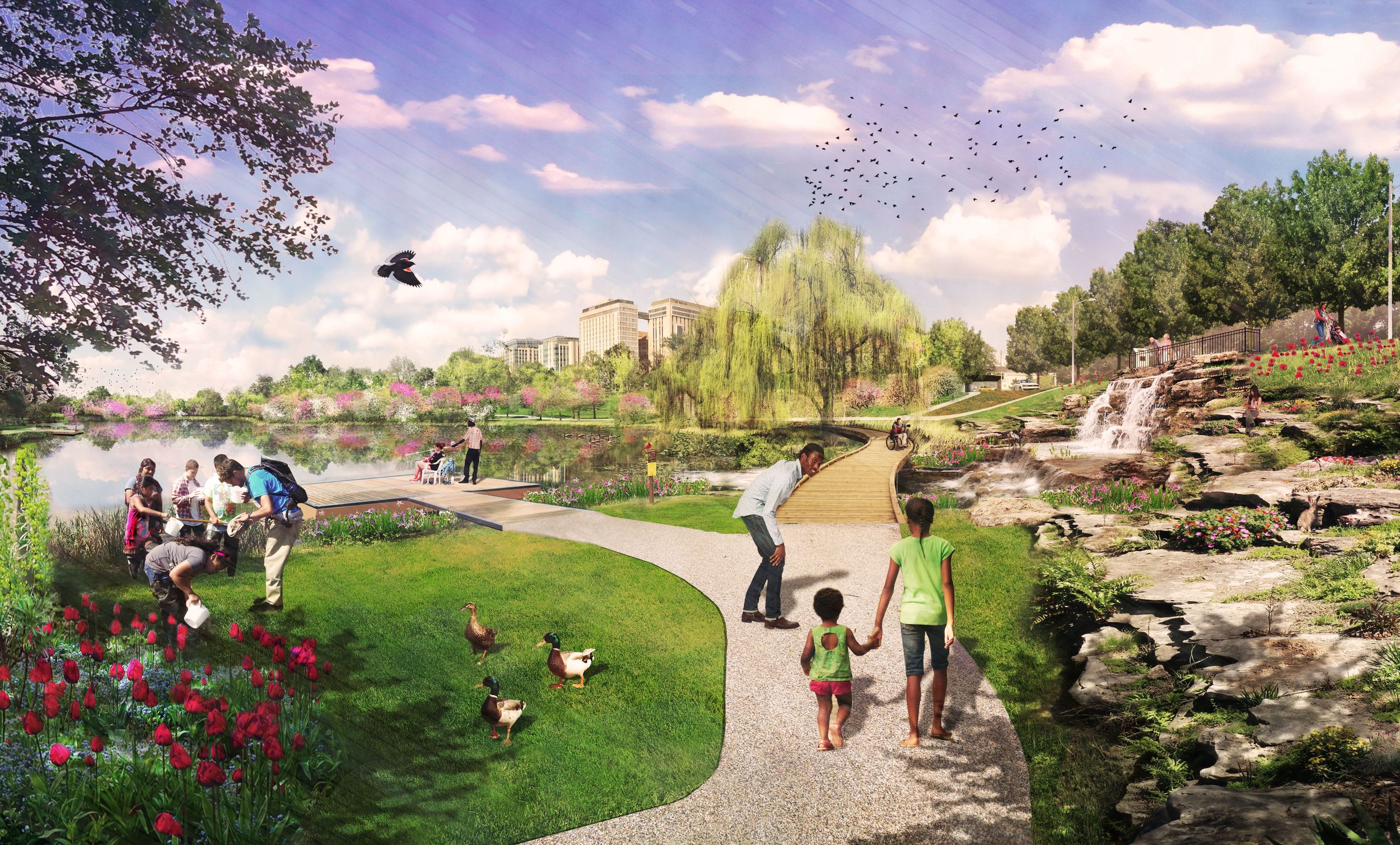 Jefferson Lake (rendering)