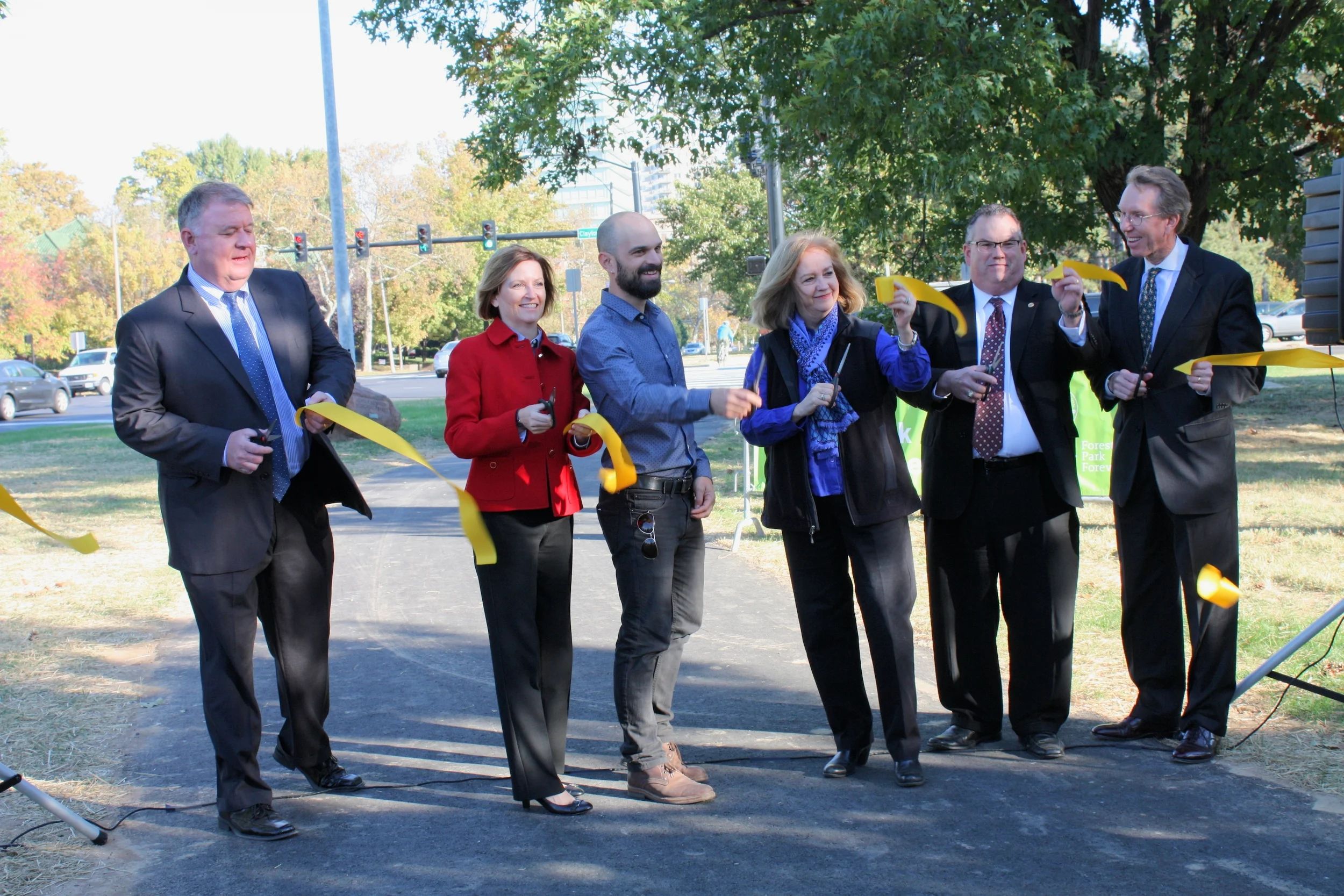 Major Improvements Are Now Complete at the Southwest Corner of Forest Park & Along Oakland Ave.