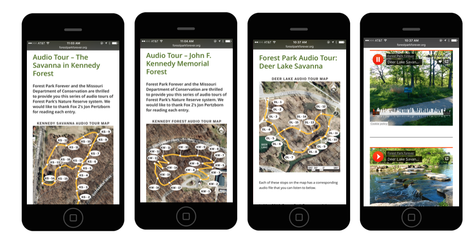Forest Park Forever Embraces the Use of Audio to Help People  Learn About and Connect With Forest Park
