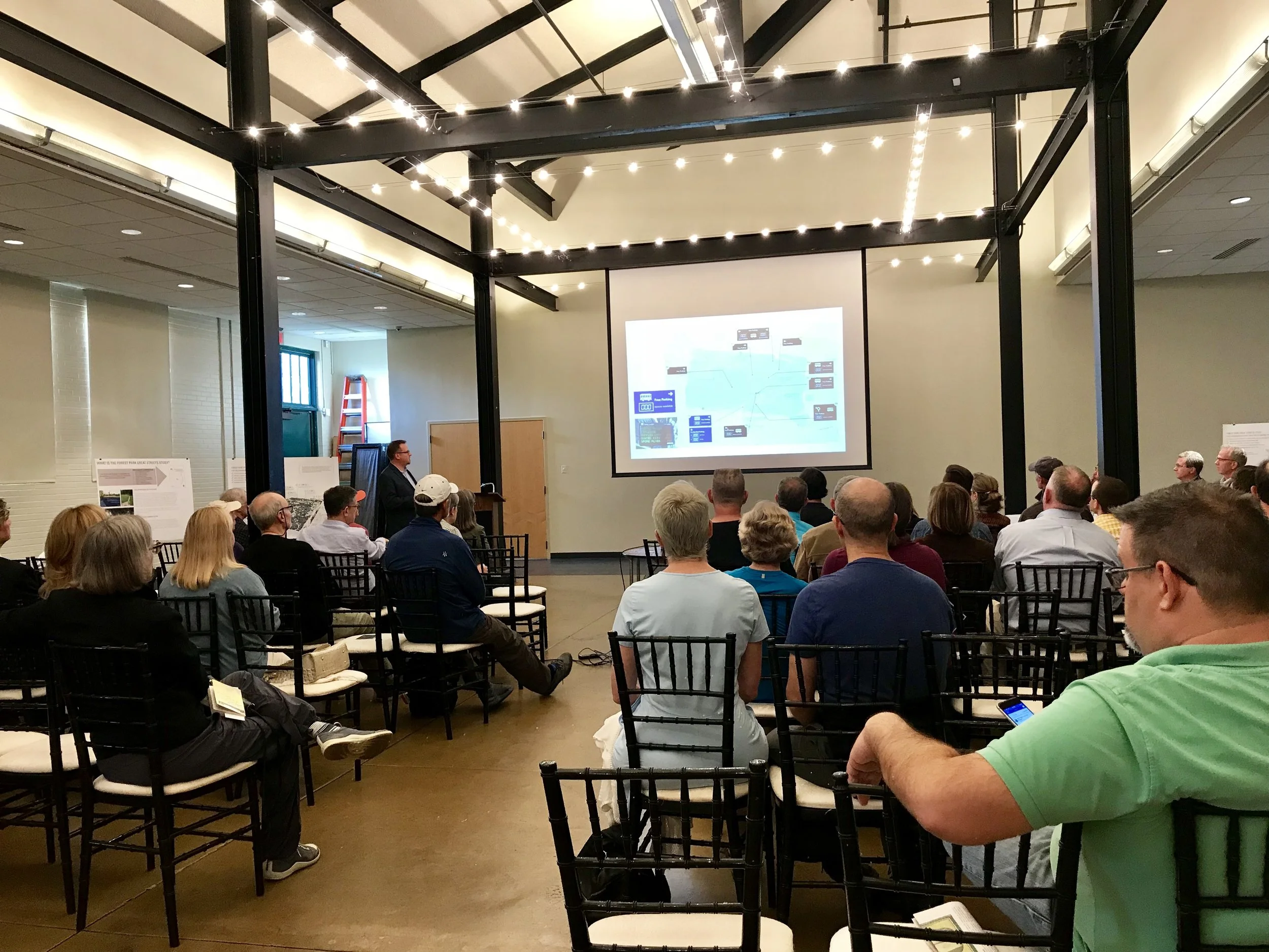 Regional Leaders Present New Forest Park Great Streets Study to the Community