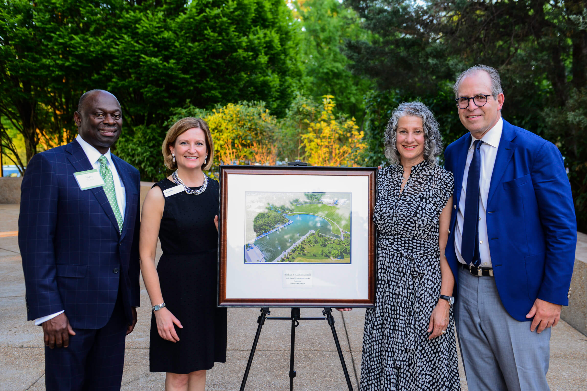 Forest Park Forever Bestows 2018 Hiram W. Leffingwell Award to Michael & Carol Staenberg