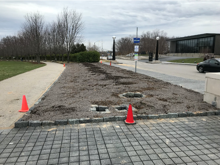 March 2020: Adding Gravel for Drainage