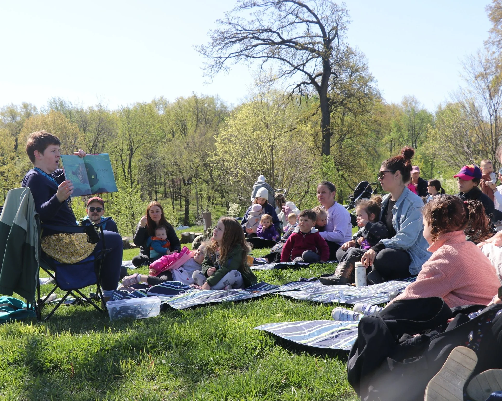 Autumn Storytime in the Nature Playscape