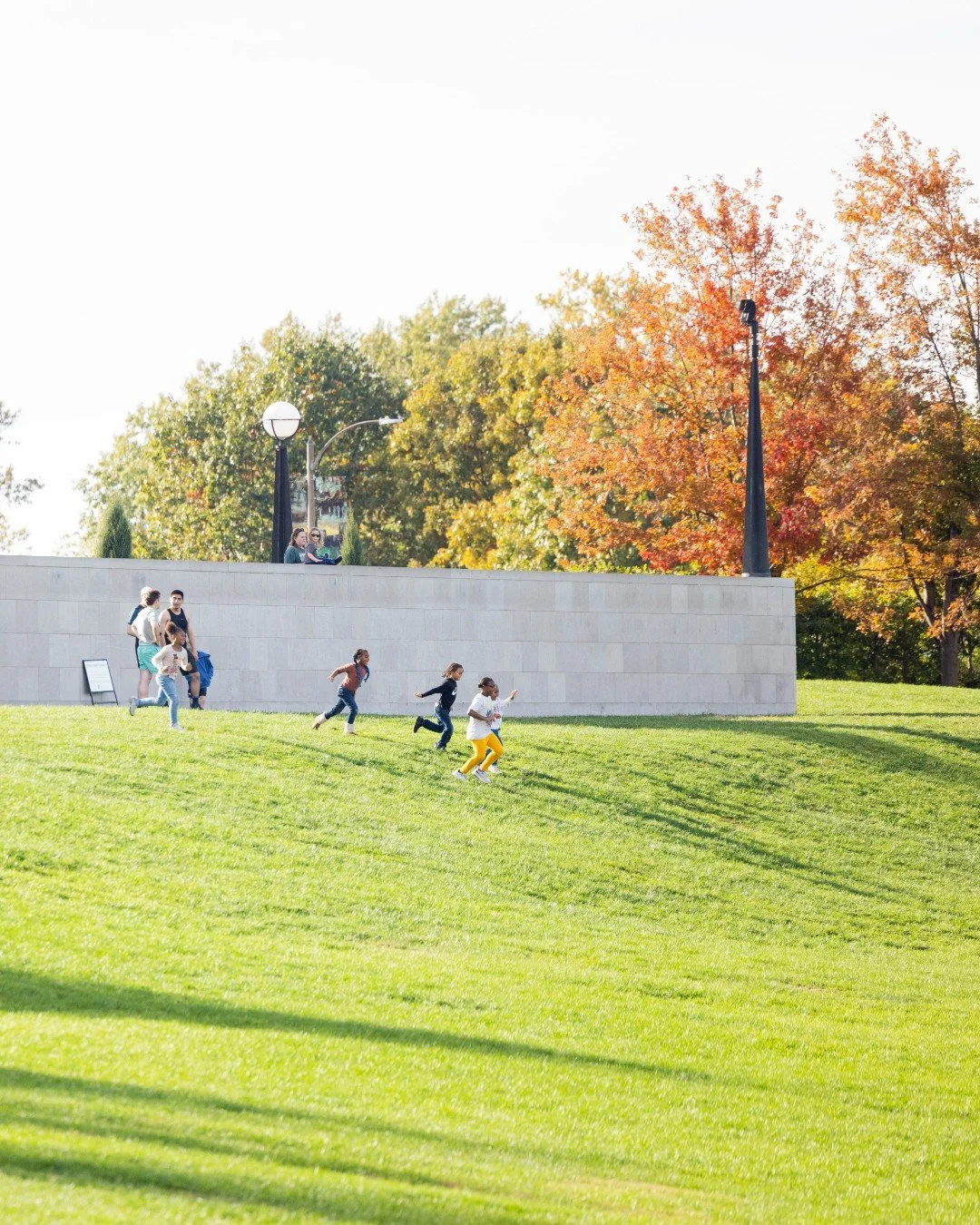 &quot;I can go down this hill faster than you.&quot; - generations of children on top of Art Hill 
💛 Forest Park will always be our favorite place for making memories. 

#ForestParkForever #ForestParkStL #ForestParkStLouis #ForestPark #ForestParkPic