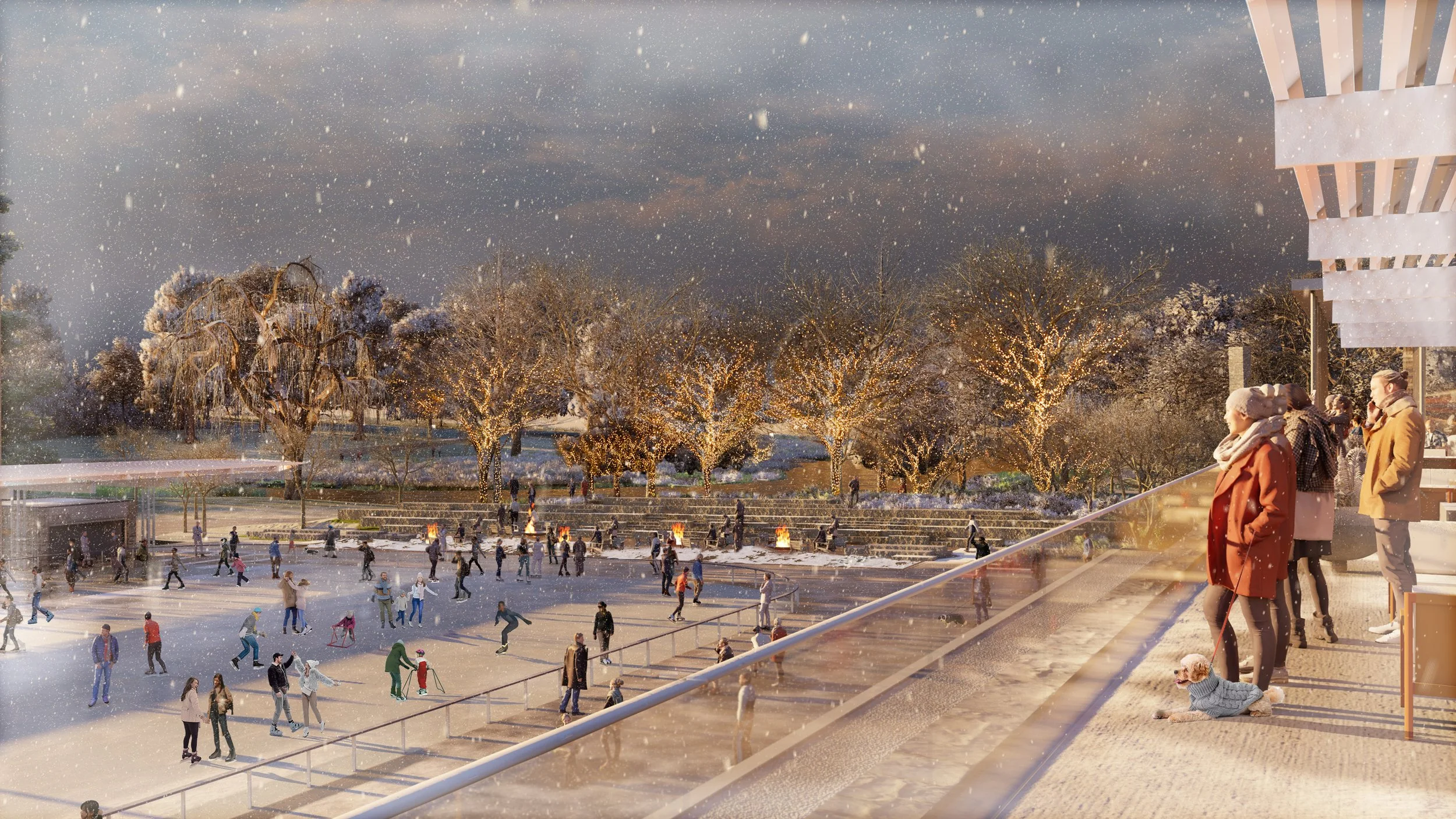 Ice skating at Steinberg Rink, a St. Louis tradition since 1957, will return this winter on an all-new, state-of-the-art rink. 