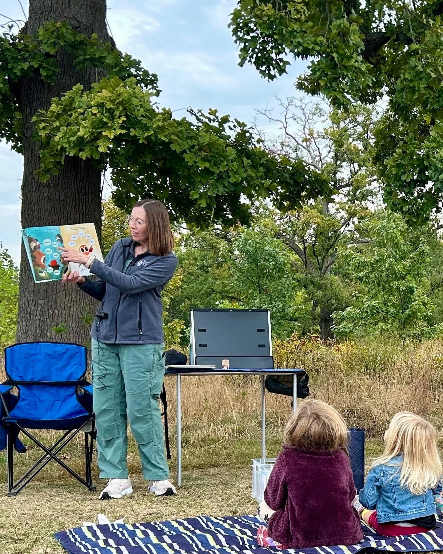 Our Education Team host Storytime in the Nature Playscape meadow on Monday mornings until August 31.

This seasonal, outdoor event series is a great way to connect with nature, books and community. 🌼 

Our @stlouispubliclibrary partners lead stories