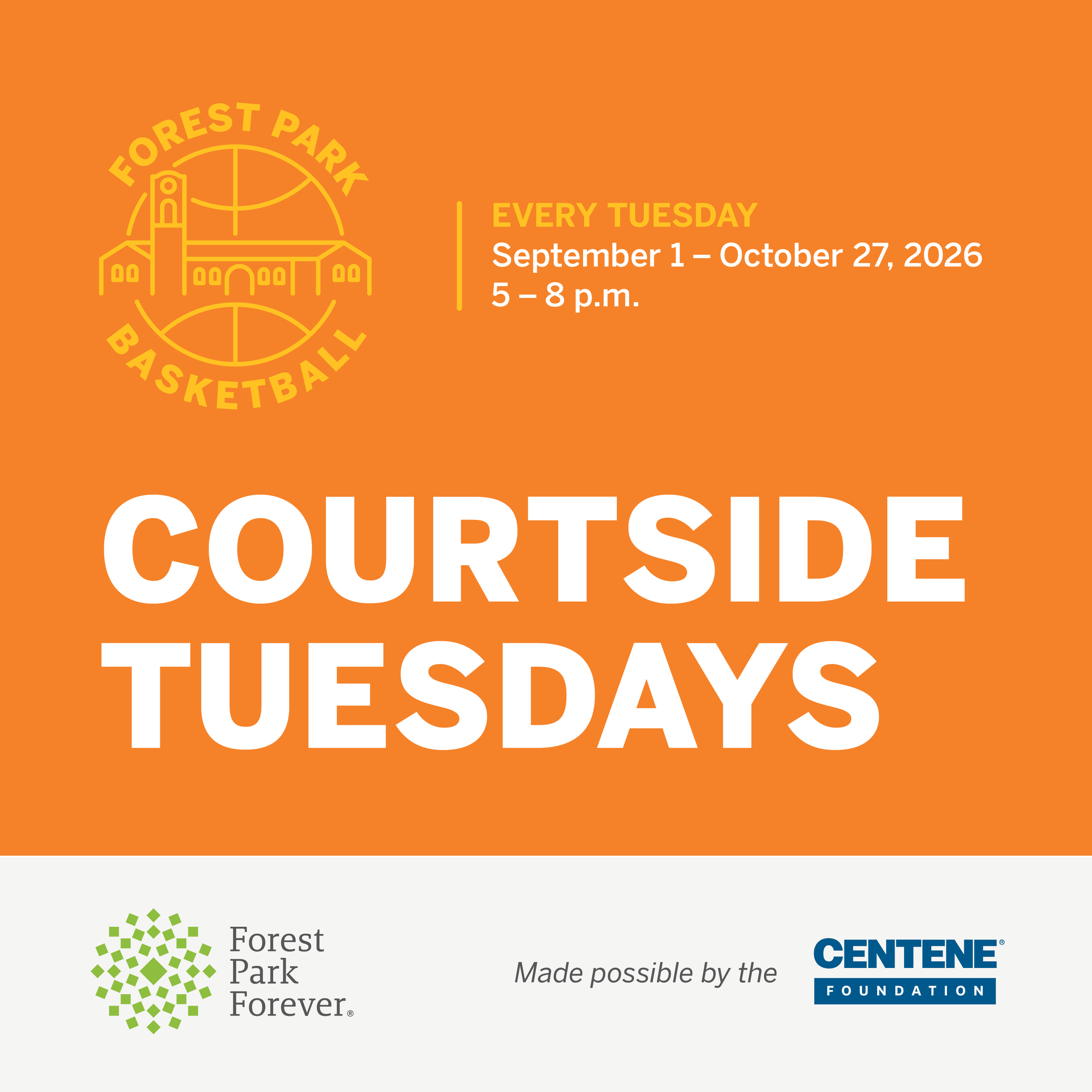 Courtside Tuesdays Weekly Basketball at “The Nick”